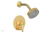 WORKS Pressure Balance Shower and Diverter Set (Less Spout), Lever Handle 4-615