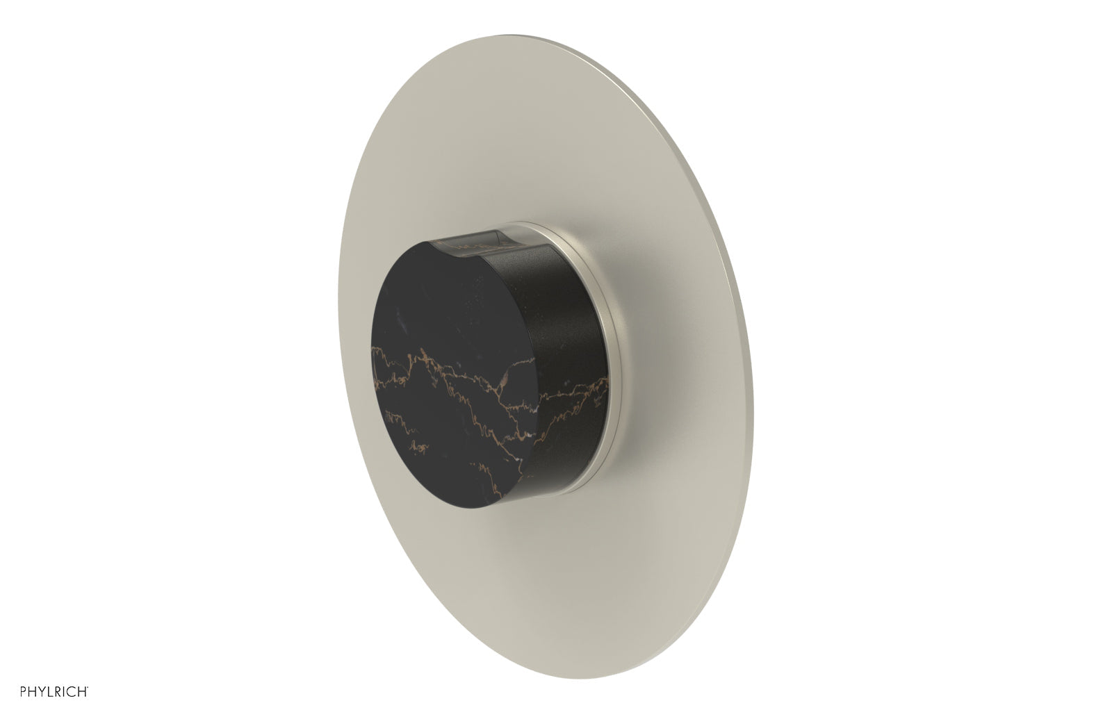 CIRC - Pressure Balance Shower Plate & Marble Handle Trim 4-716