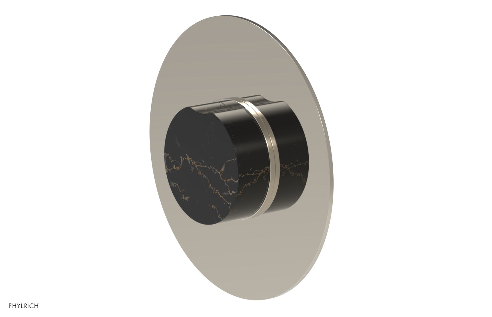 CIRC - Pressure Balance Shower Plate & Marble Handle Trim 4-716