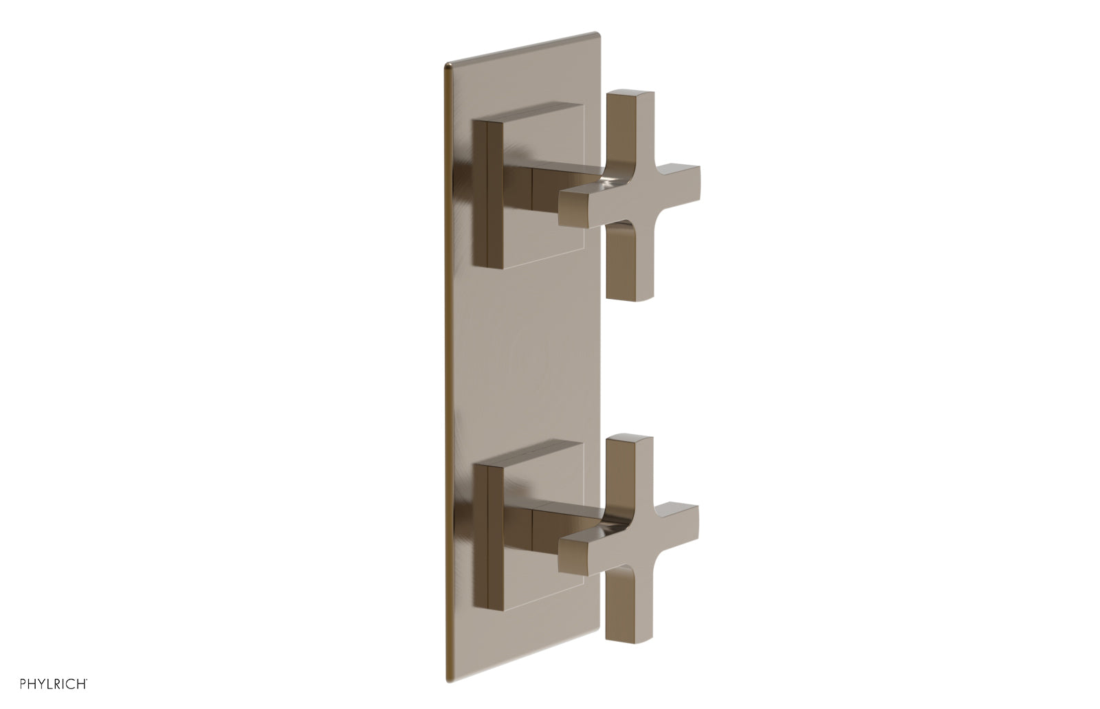 CROI - Thermostatic Valve with Volume Control or Diverter - Cross Handles 4-720