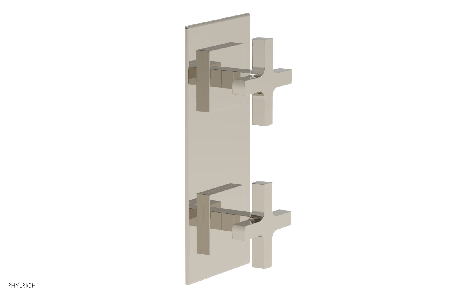 CROI - Thermostatic Valve with Volume Control or Diverter - Cross Handles 4-720
