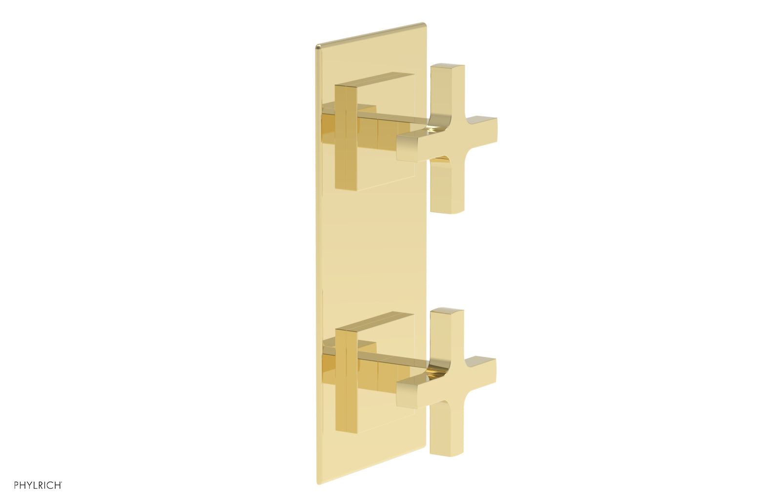 CROI - Thermostatic Valve with Volume Control or Diverter - Cross Handles 4-720