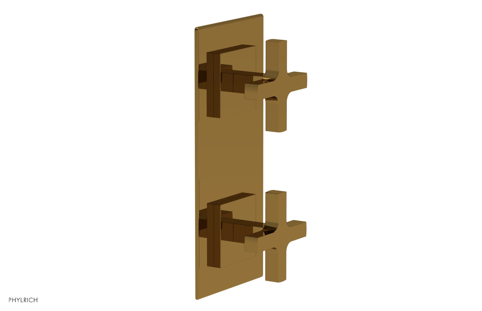 CROI - Thermostatic Valve with Volume Control or Diverter - Cross Handles 4-720