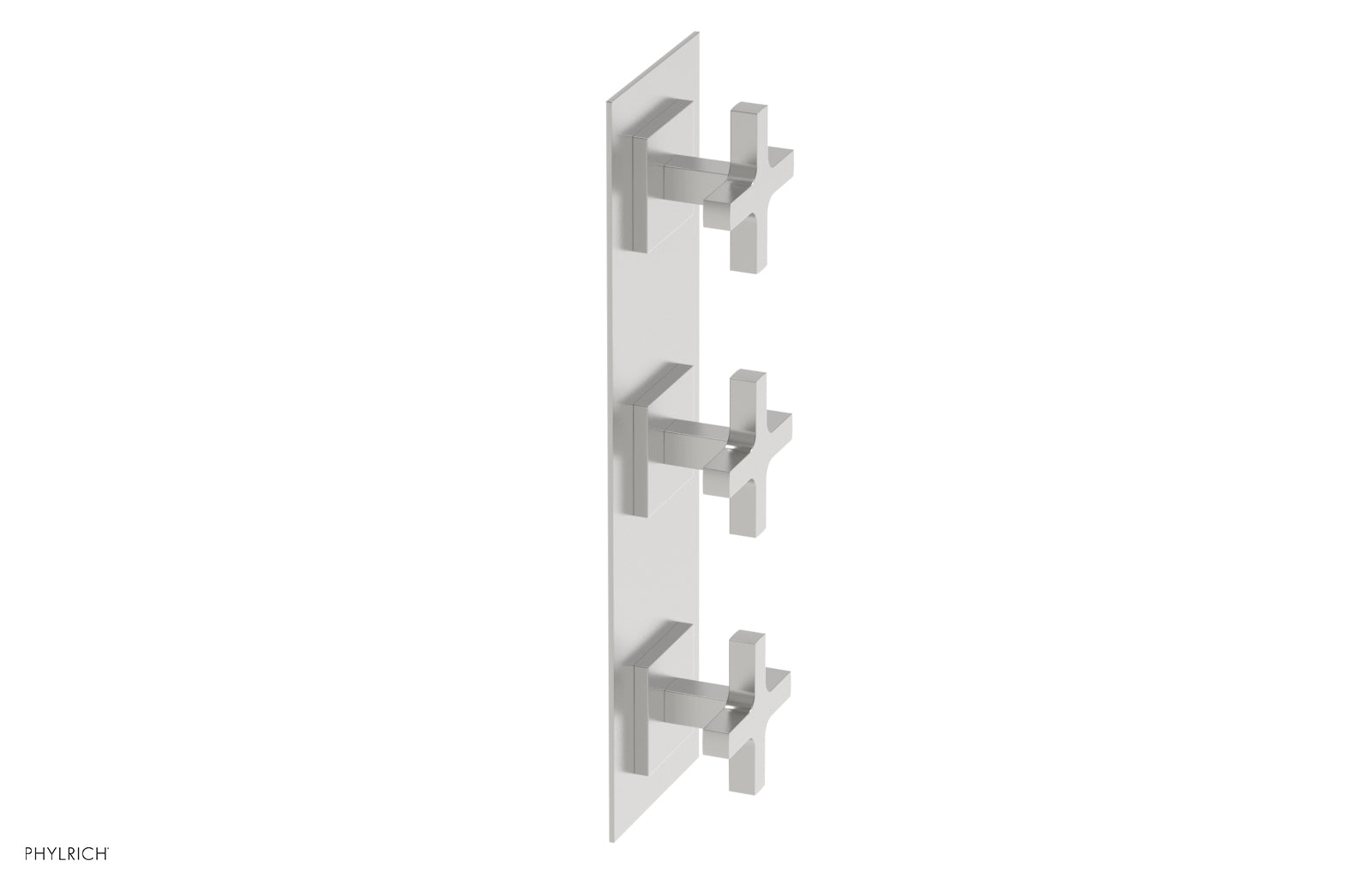 CROI - Thermostatic Valve with Two Volume Control - Cross Handles 4-722