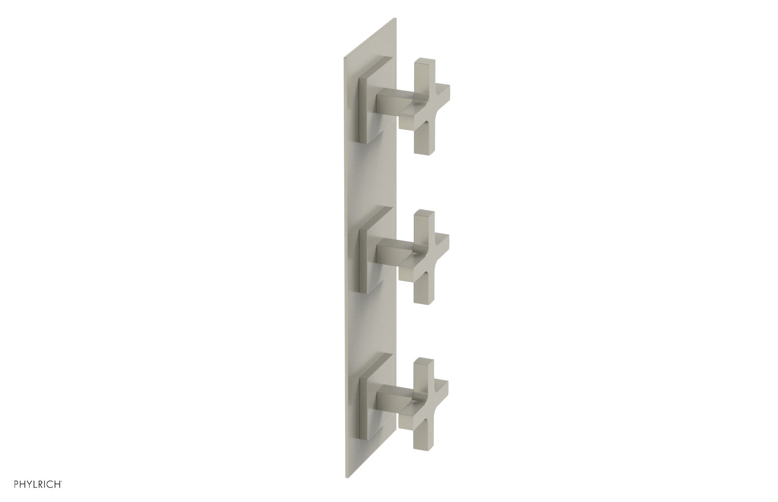 CROI - Thermostatic Valve with Two Volume Control - Cross Handles 4-722