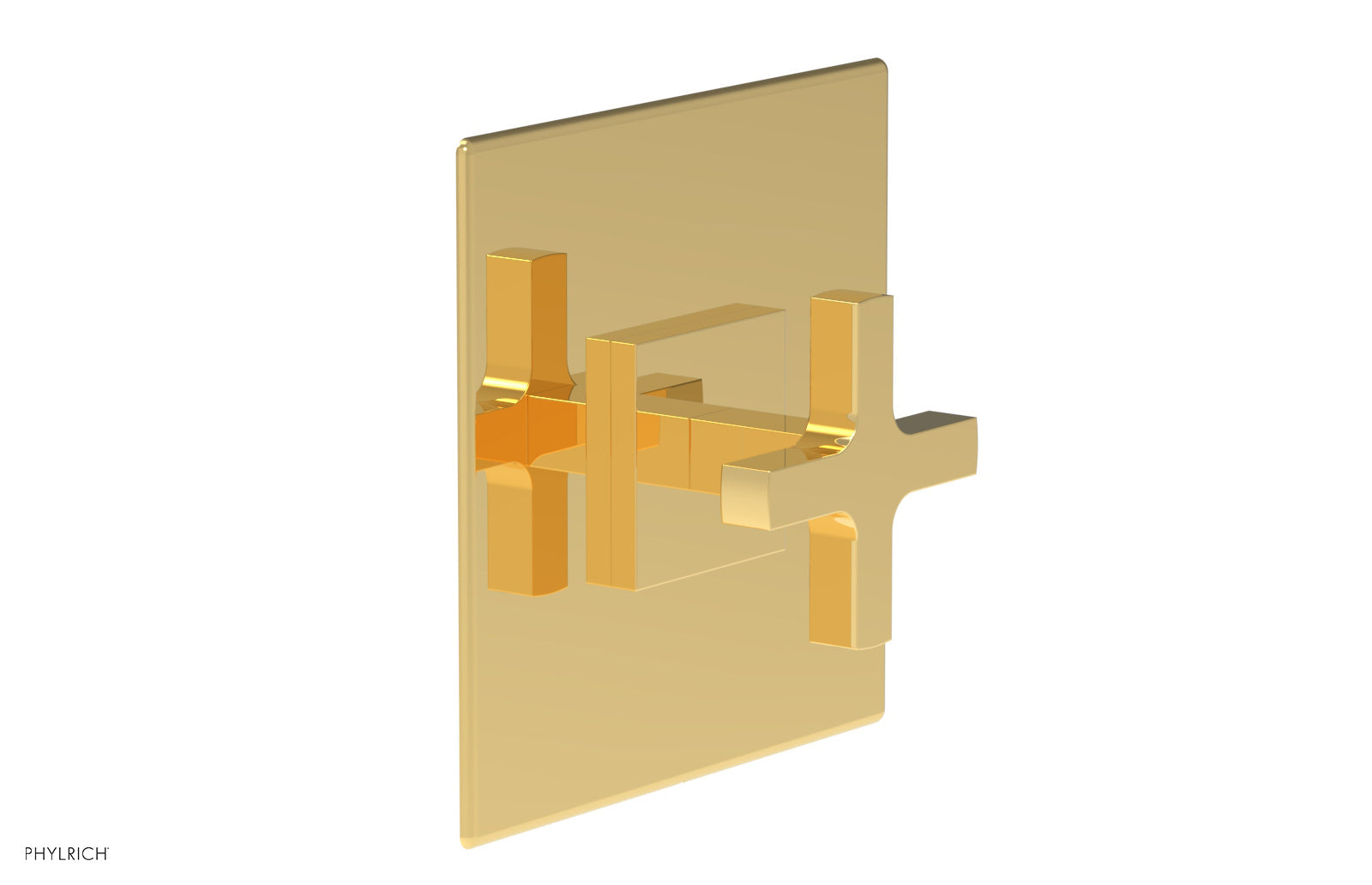 CROI - Pressure Balance Shower Plate & Cross Handle Trim 4-724