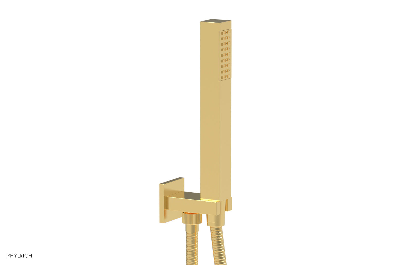 Square Hand Shower with Connector & Hose 4-728