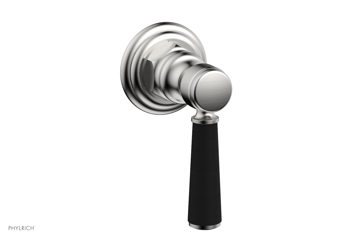 HEX TRADITIONAL / HENRI Volume Control/Diverter - Satin Black Lever Handle 500-36