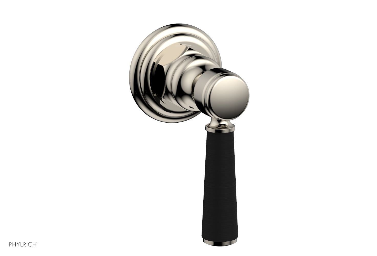 HEX TRADITIONAL / HENRI Volume Control/Diverter - Satin Black Lever Handle 500-36