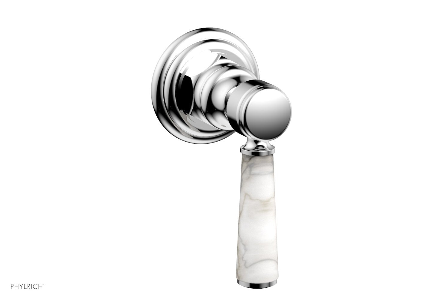 HEX TRADITIONAL / HENRI Volume Control/Diverter White Marble