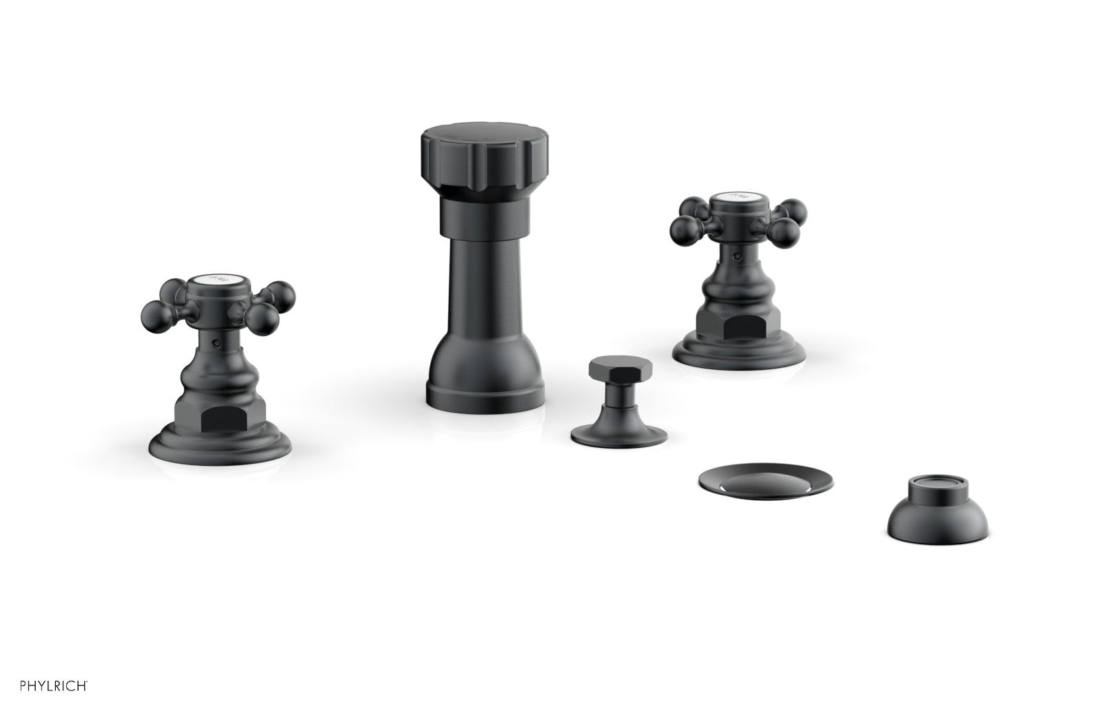 HEX TRADITIONAL Four Hole Bidet Set 500-60