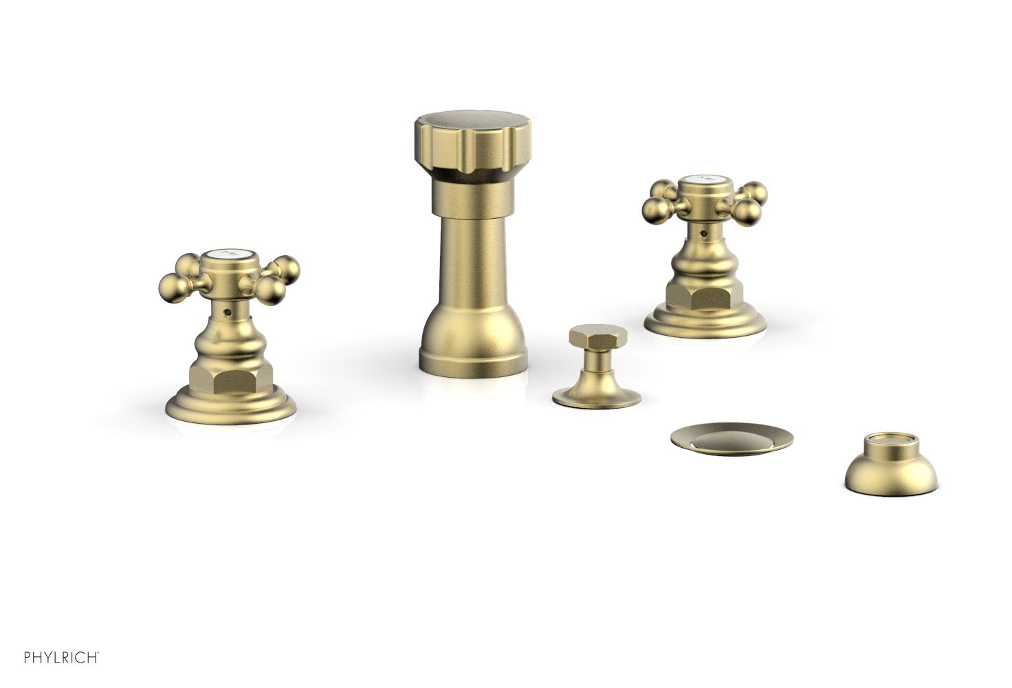 HEX TRADITIONAL Four Hole Bidet Set 500-60