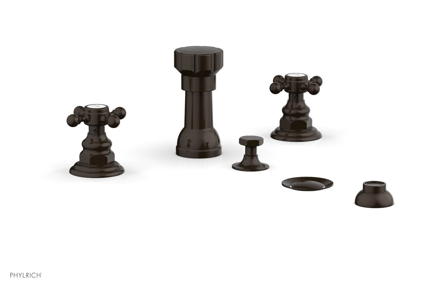 HEX TRADITIONAL Four Hole Bidet Set 500-60