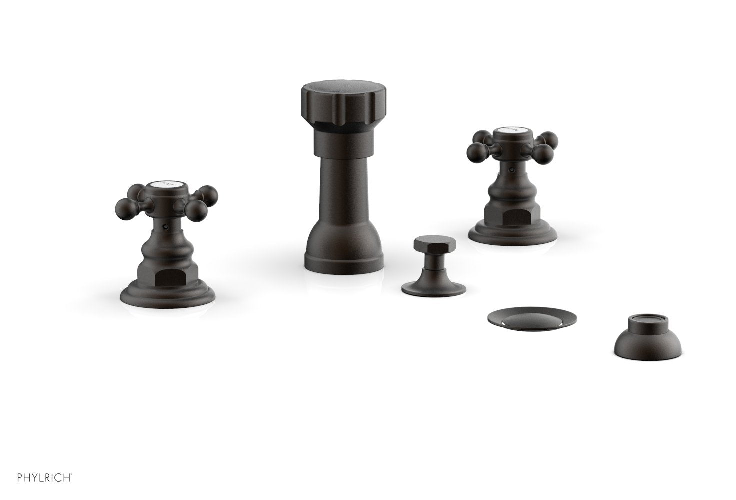 HEX TRADITIONAL Four Hole Bidet Set 500-60