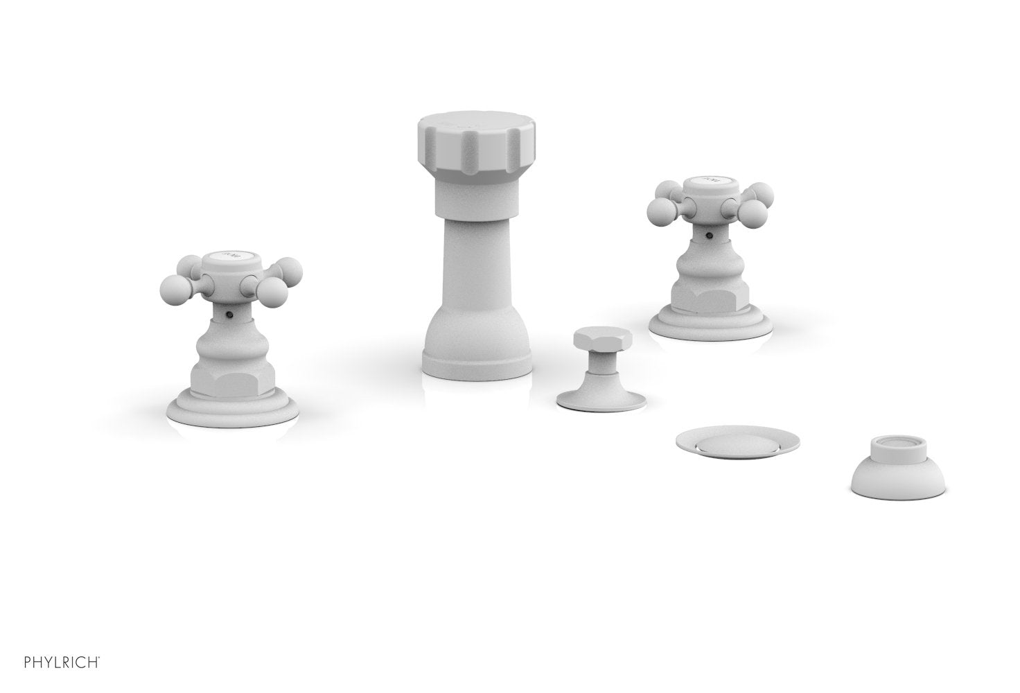 HEX TRADITIONAL Four Hole Bidet Set 500-60