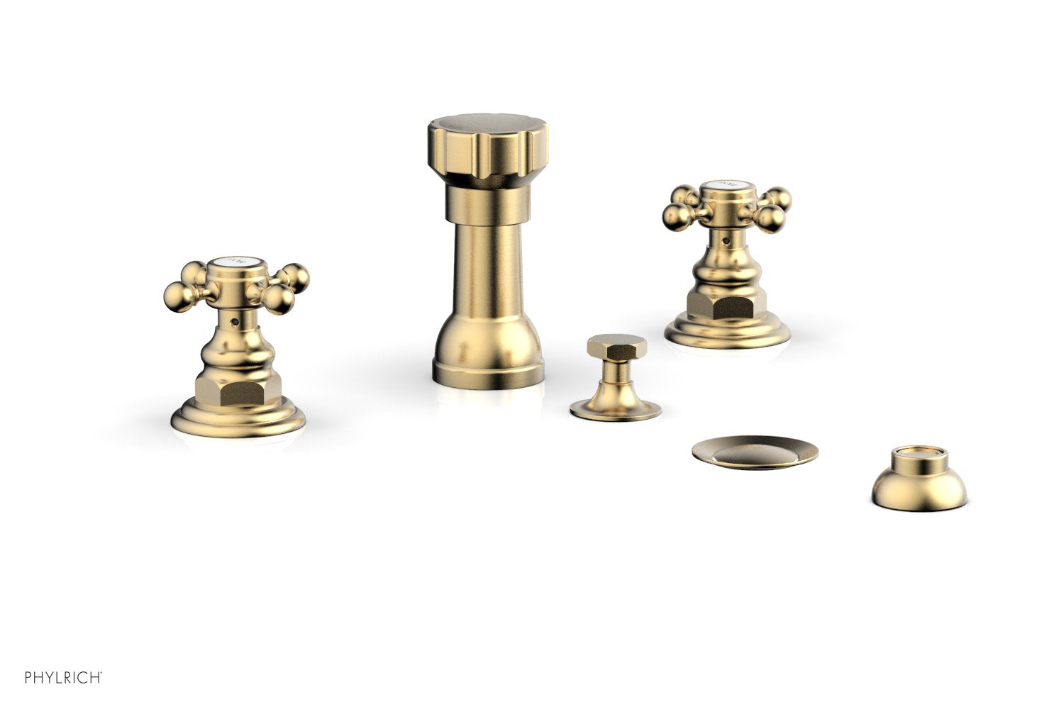 HEX TRADITIONAL Four Hole Bidet Set 500-60