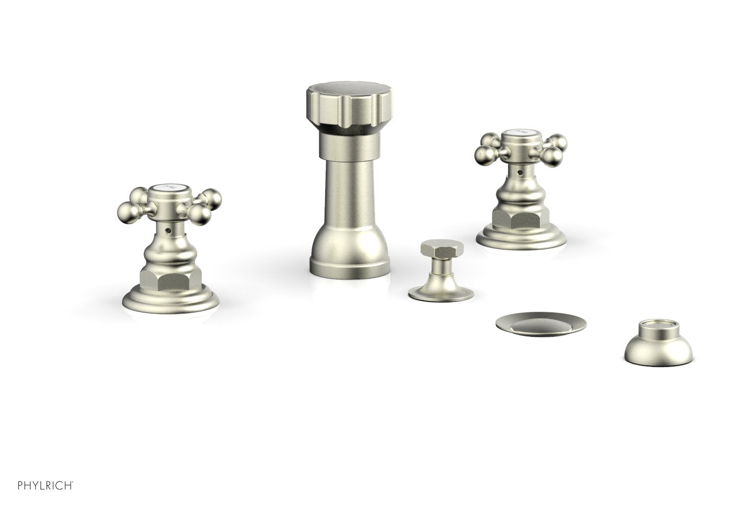 HEX TRADITIONAL Four Hole Bidet Set 500-60