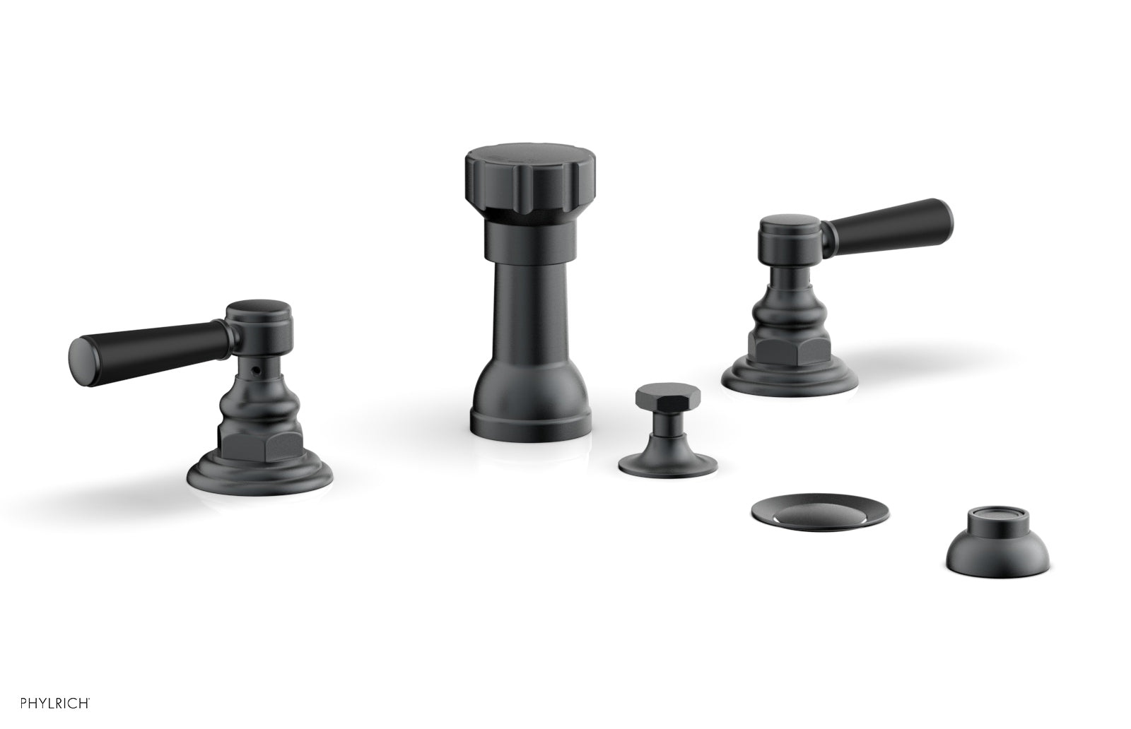 HEX TRADITIONAL Four Hole Bidet Set 500-61