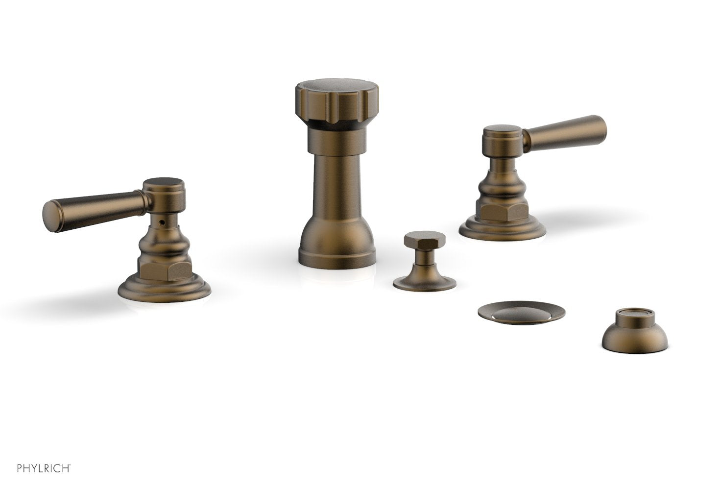 HEX TRADITIONAL Four Hole Bidet Set 500-61