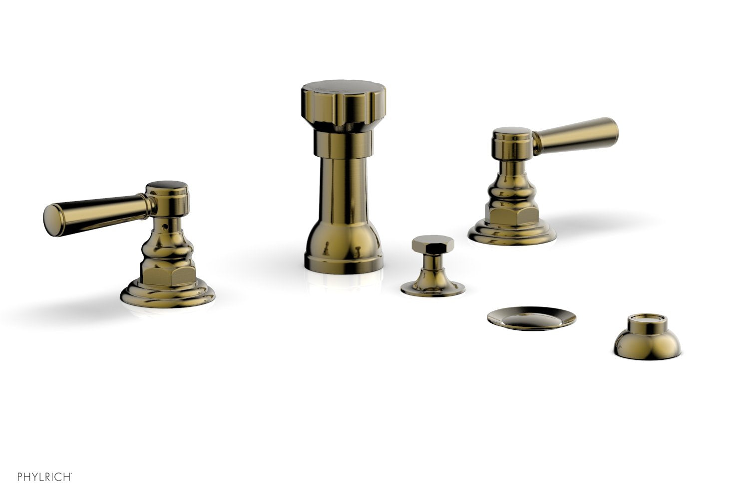 HEX TRADITIONAL Four Hole Bidet Set 500-61