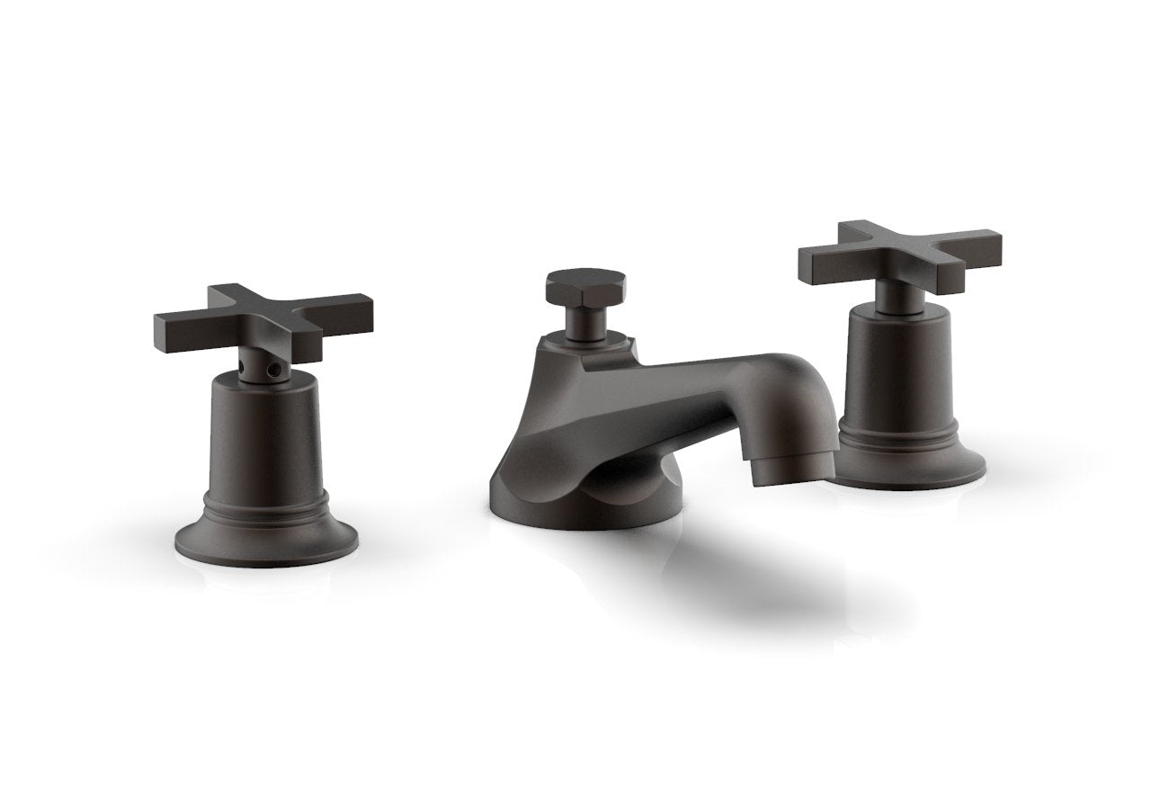 HEX MODERN Widespread Faucet Low Cross Handles 501-01