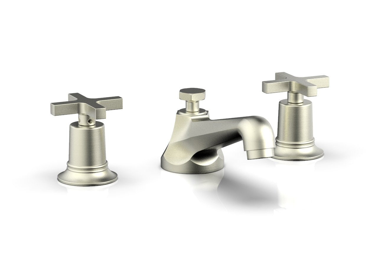 HEX MODERN Widespread Faucet Low Cross Handles 501-01