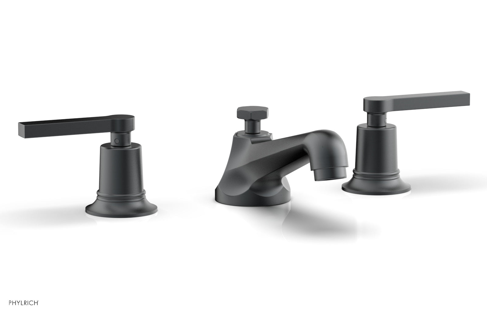 HEX MODERN Widespread Faucet Low Lever Handles 501-02