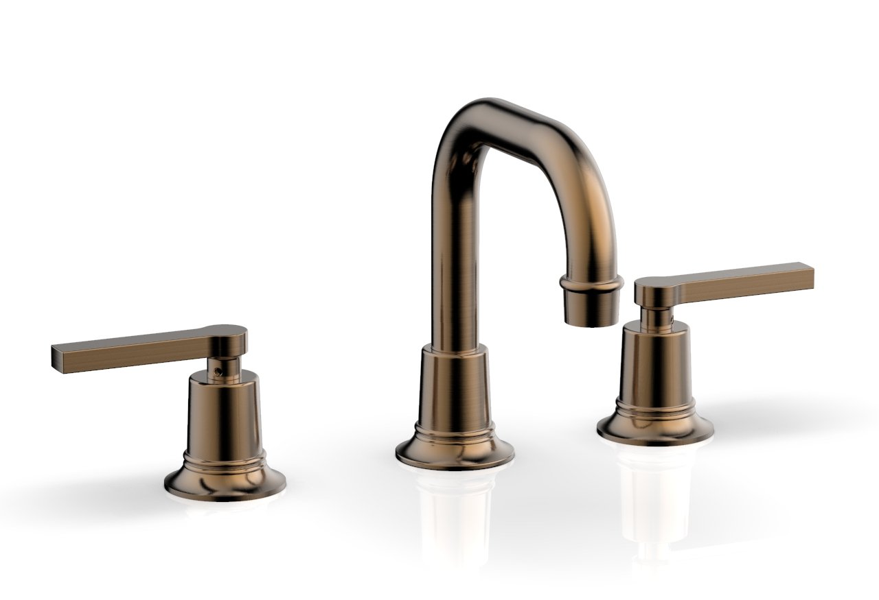 Hex Modern Widespread Faucet w/ Lever Handles | 501-06