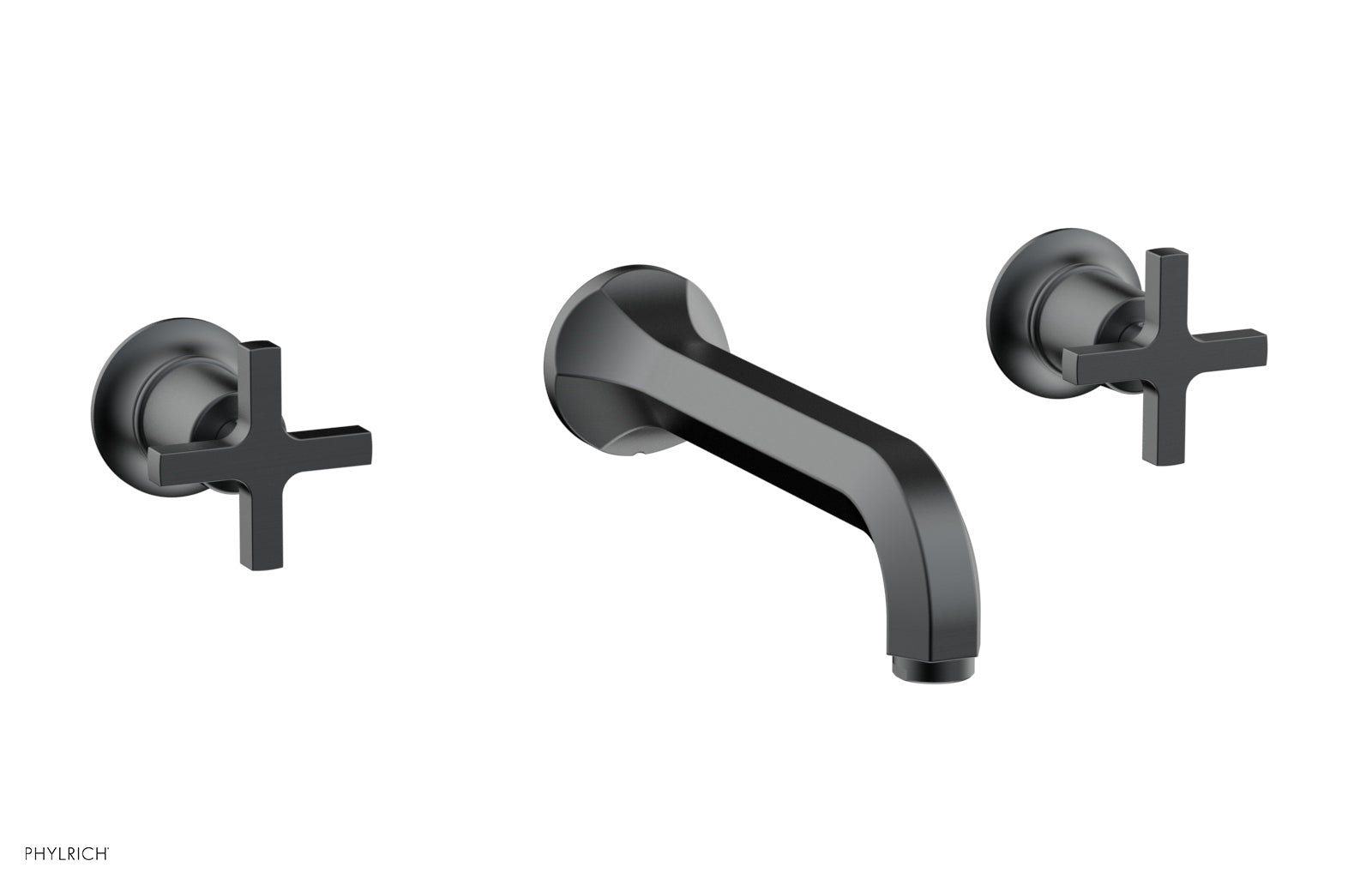 HEX MODERN Wall Tub Set - Cross Handles 501-56