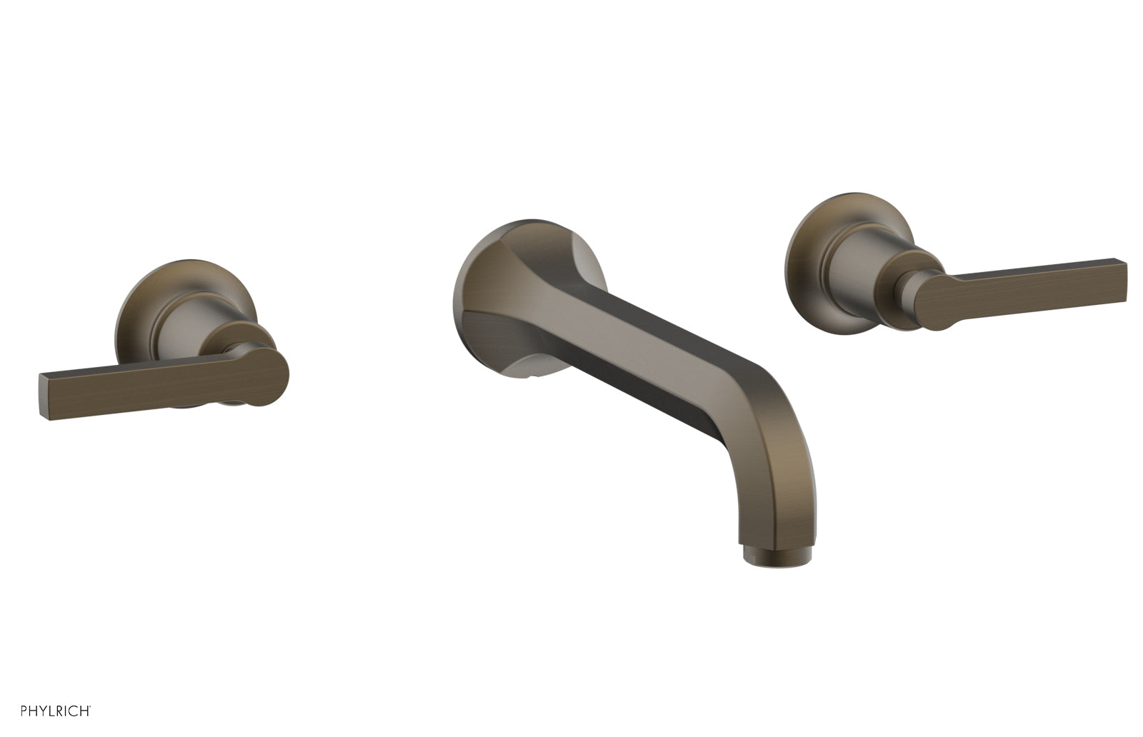 HEX MODERN Wall Tub Set - Lever Handles 501-57