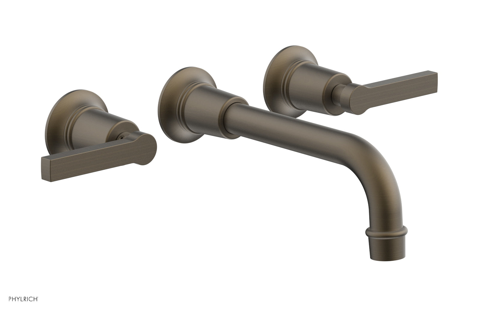 HEX MODERN Wall Tub Set - Lever Handles 501-59