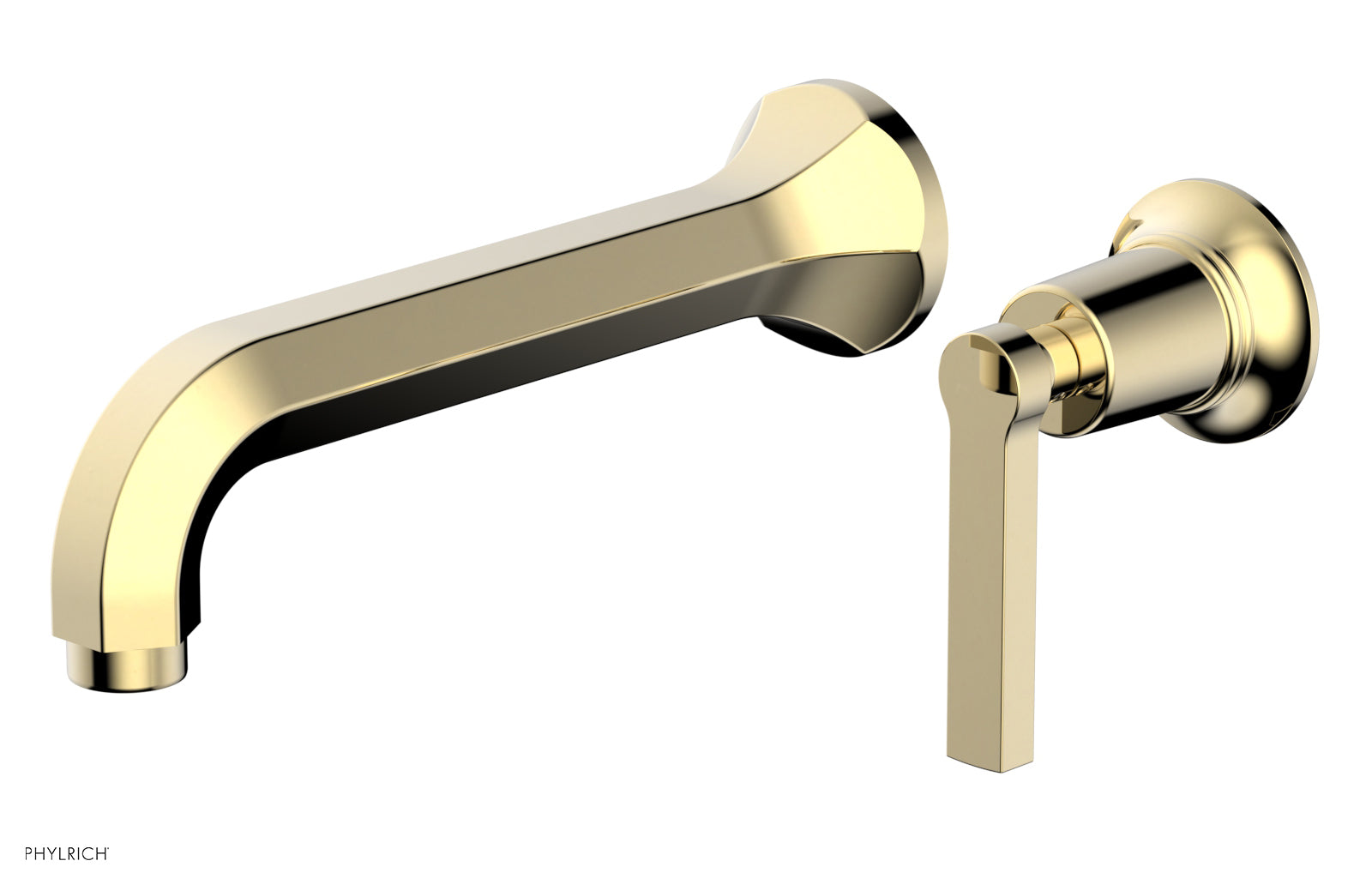 HEX MODERN Single Handle Wall Lavatory Set - Lever Handle 501-16