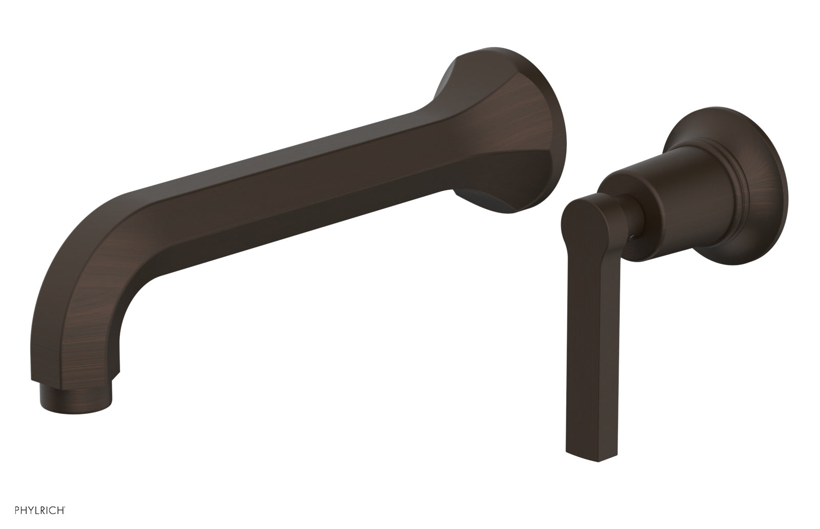 HEX MODERN Single Handle Wall Lavatory Set - Lever Handle 501-16