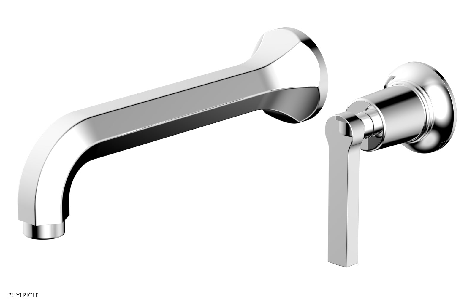 HEX MODERN Single Handle Wall Lavatory Set - Lever Handle 501-16