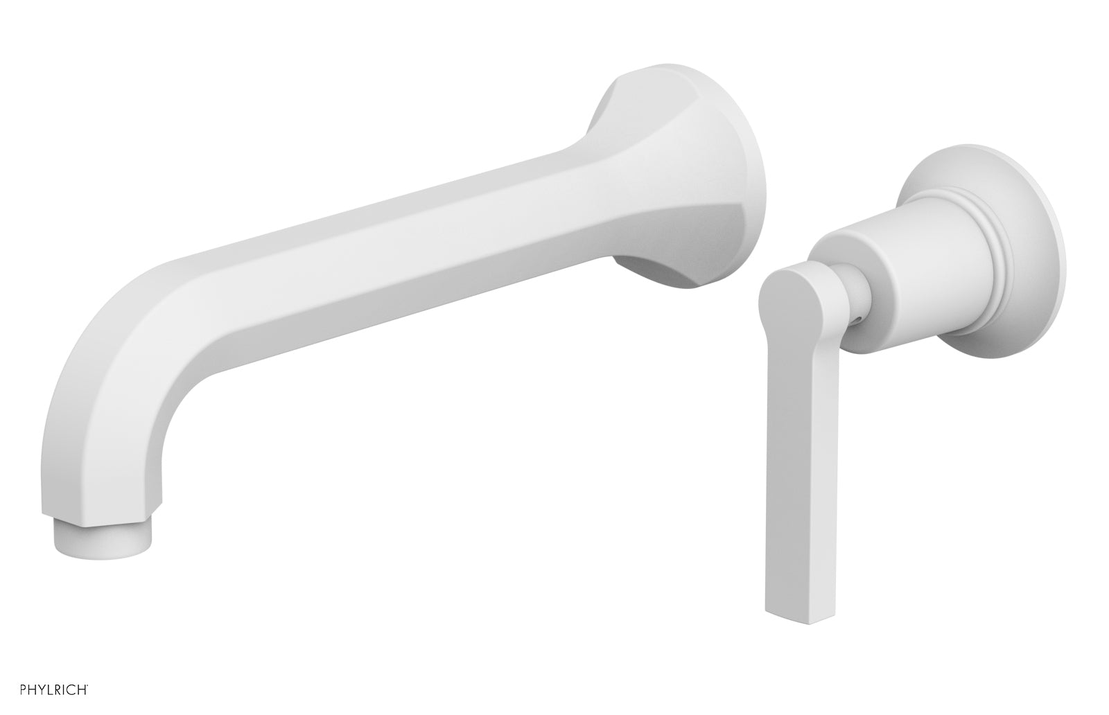 HEX MODERN Single Handle Wall Lavatory Set - Lever Handle 501-16