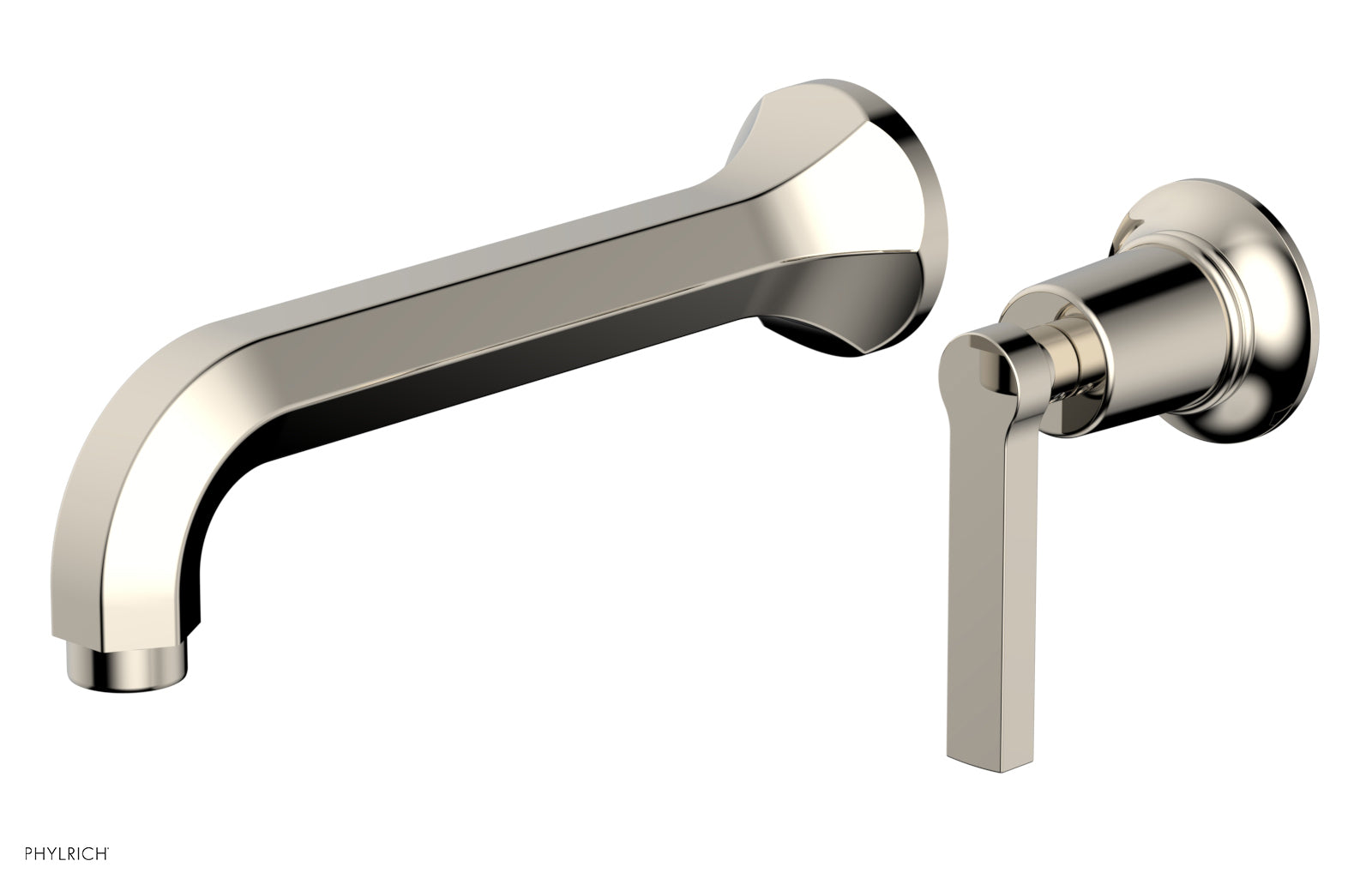 HEX MODERN Single Handle Wall Lavatory Set - Lever Handle 501-16