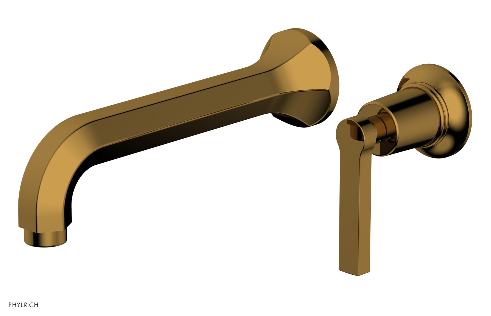 HEX MODERN Single Handle Wall Lavatory Set - Lever Handle 501-16