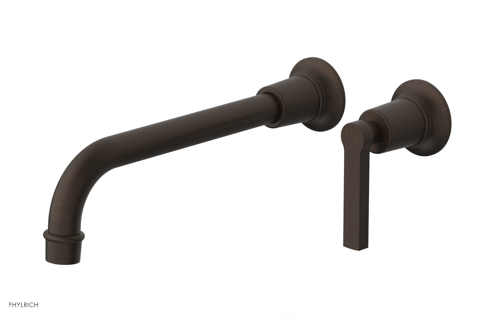 HEX MODERN 10" Single Handle Wall Lavatory Set - Lever Handle 501-18-10