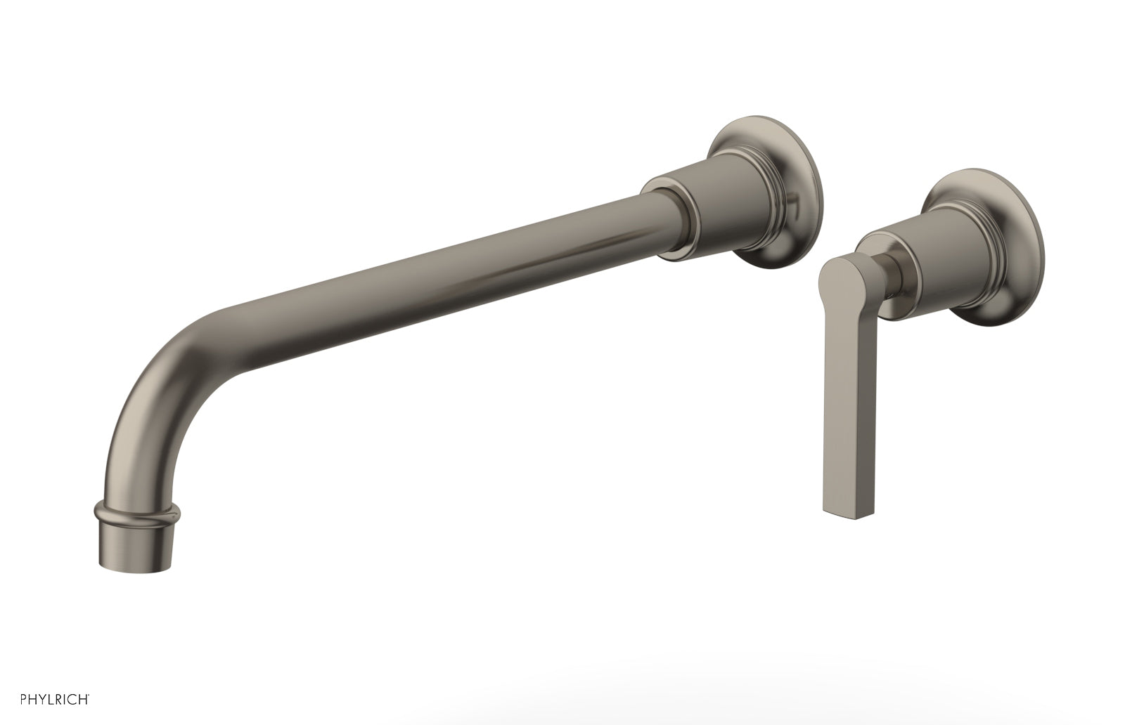 HEX MODERN 12" Single Handle Wall Lavatory Set - Lever Handle 501-18-12