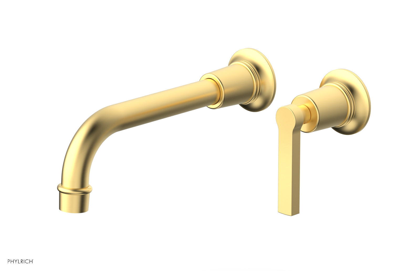 HEX MODERN Single Handle Wall Lavatory Set - Lever Handle 501-18