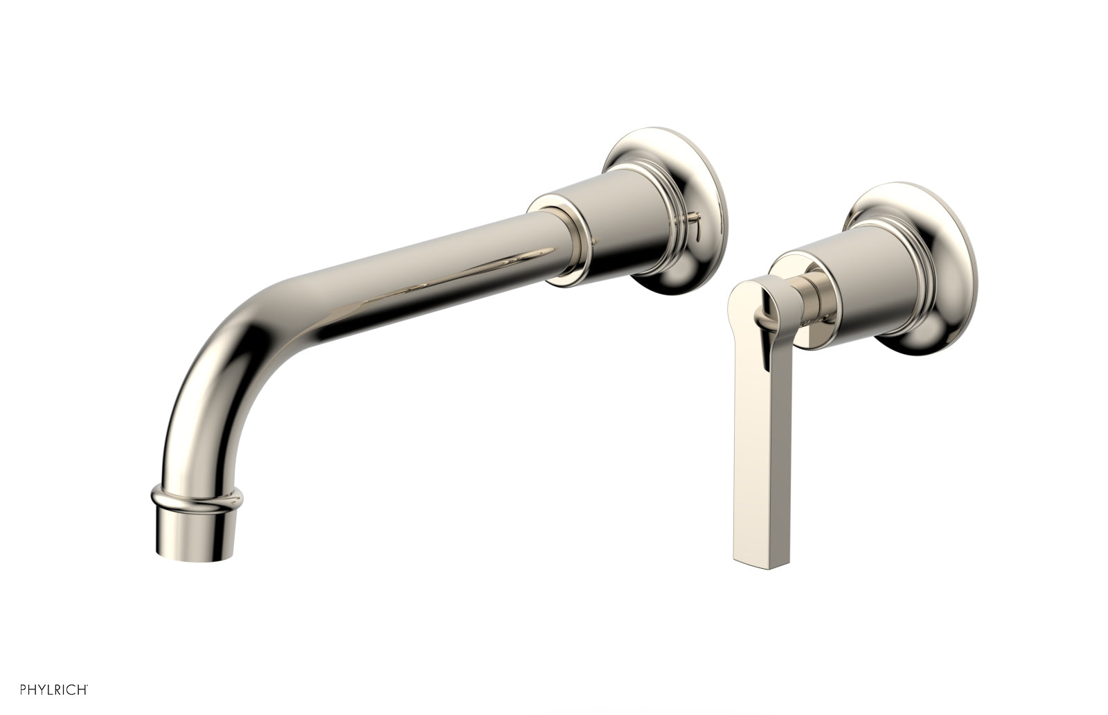 HEX MODERN Single Handle Wall Lavatory Set - Lever Handle 501-18