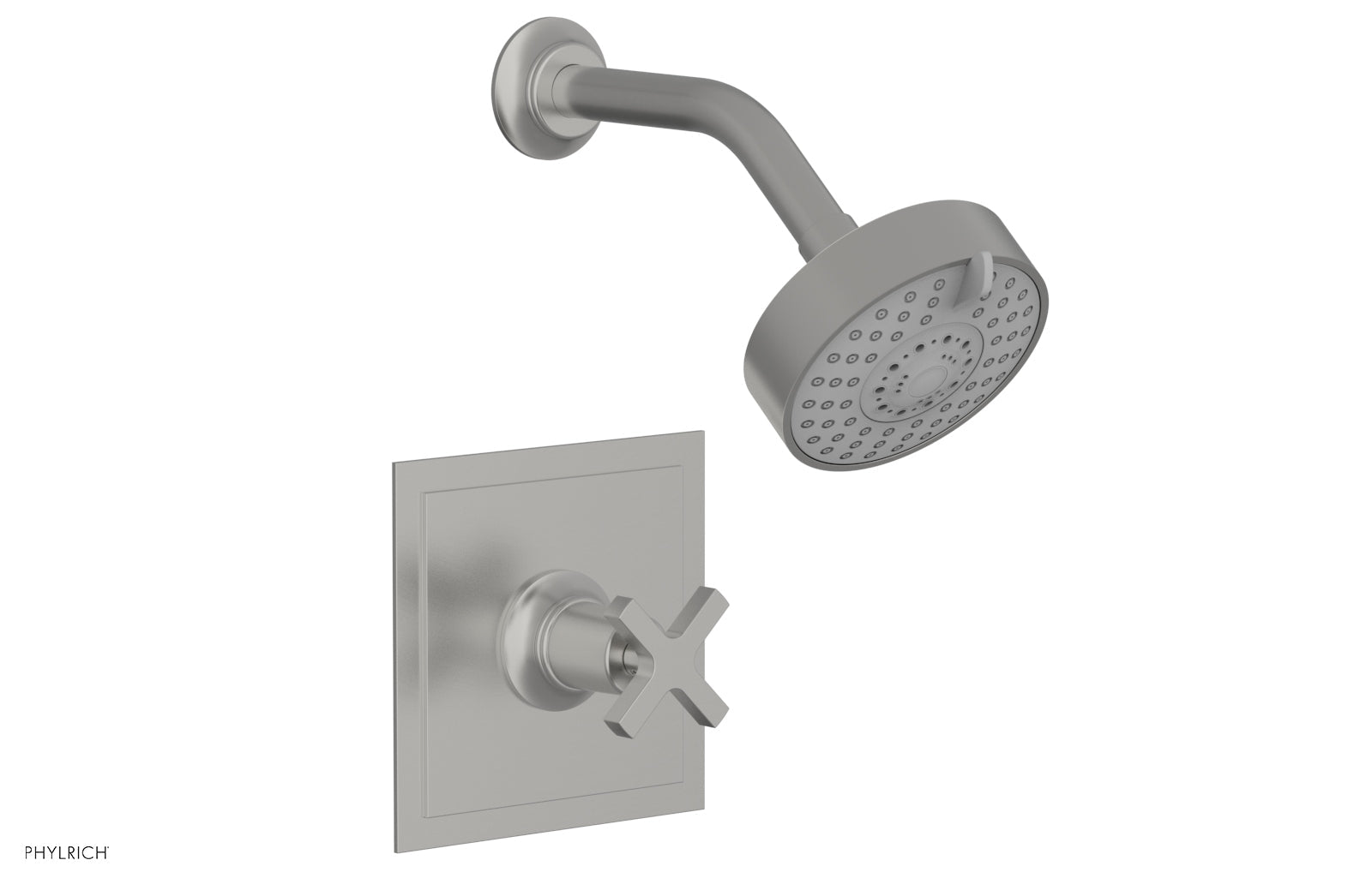 HEX MODERN Pressure Balance Shower Set - Cross Handle 501-21