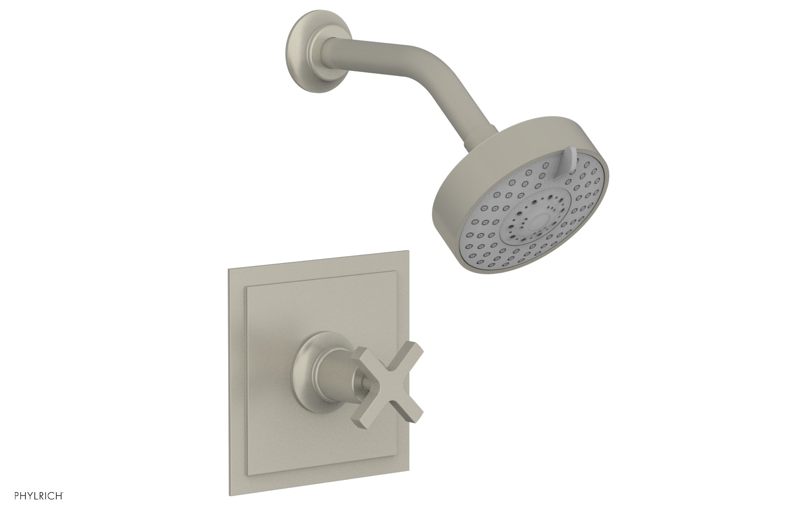 HEX MODERN Pressure Balance Shower Set - Cross Handle 501-21