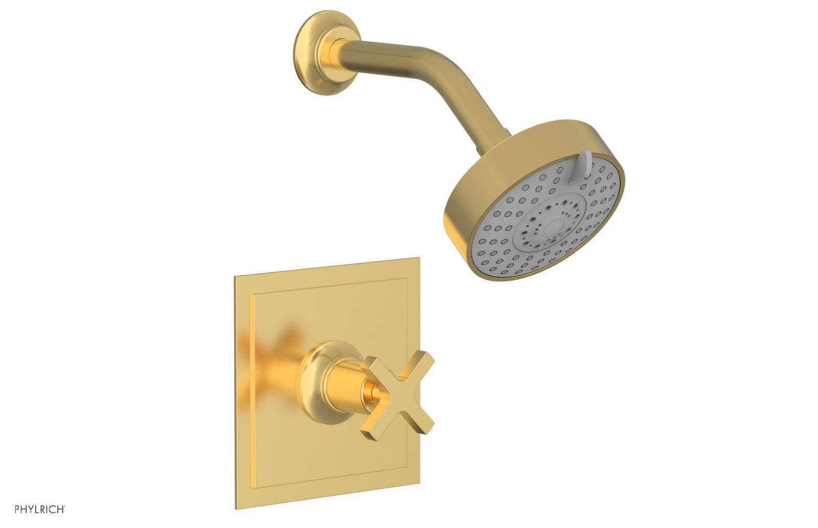 HEX MODERN Pressure Balance Shower Set - Cross Handle 501-21