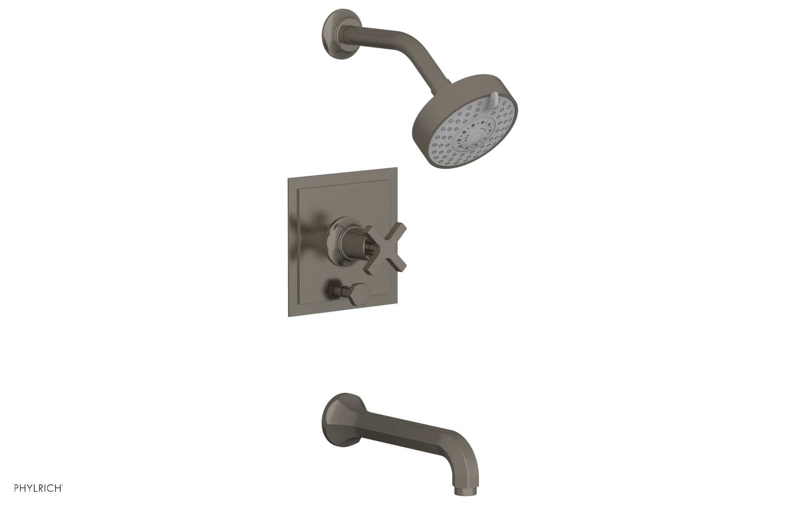 HEX MODERN Pressure Balance Tub and Shower Set 501-26