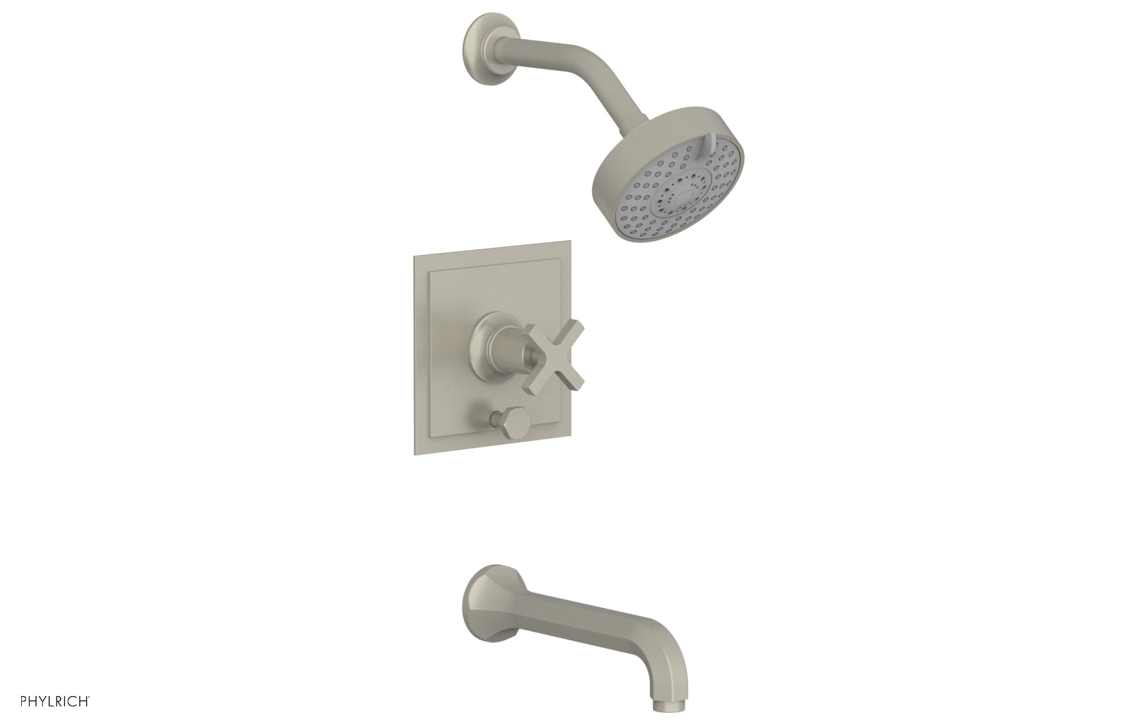 HEX MODERN Pressure Balance Tub and Shower Set 501-26
