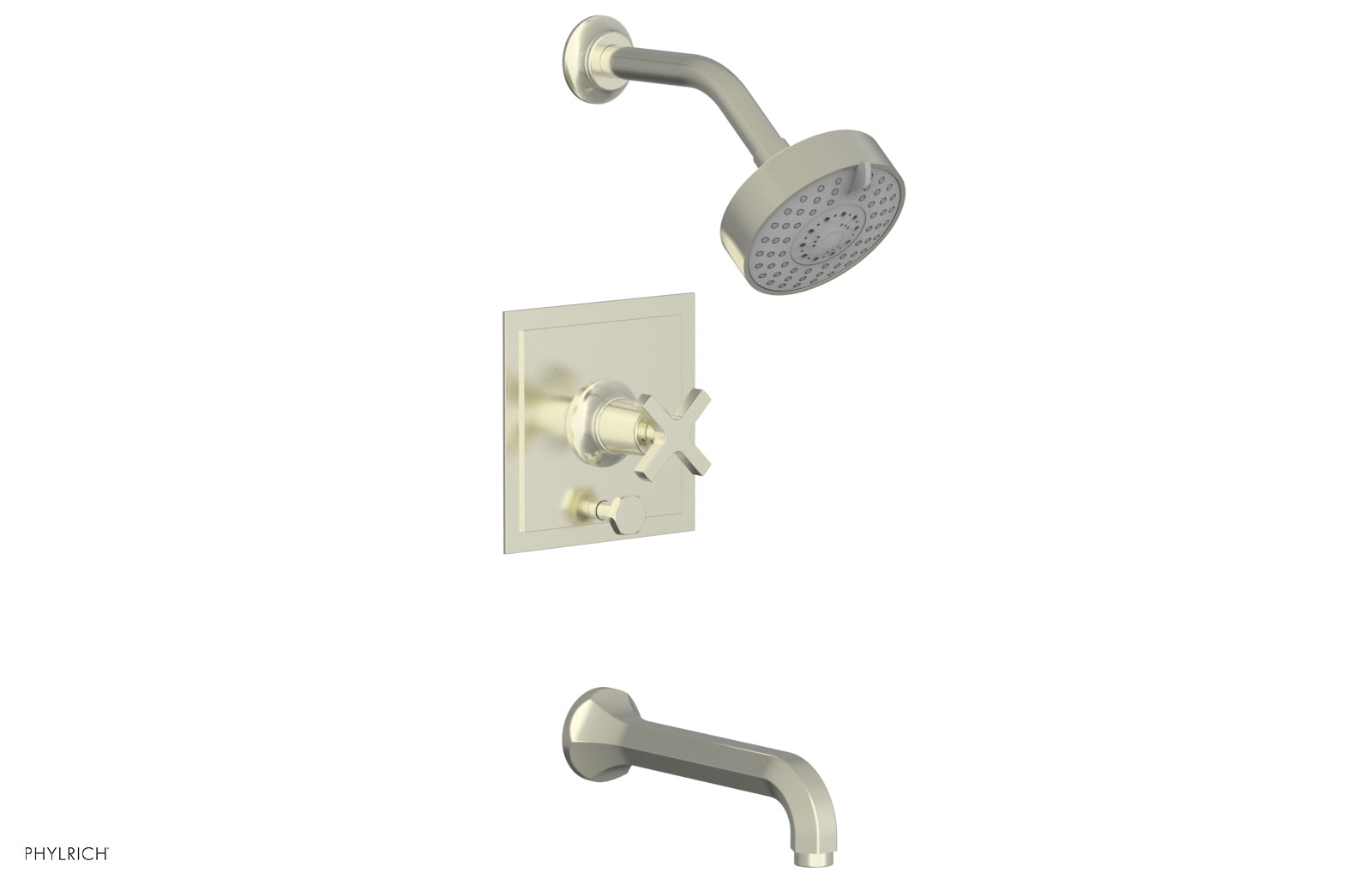 HEX MODERN Pressure Balance Tub and Shower Set 501-26