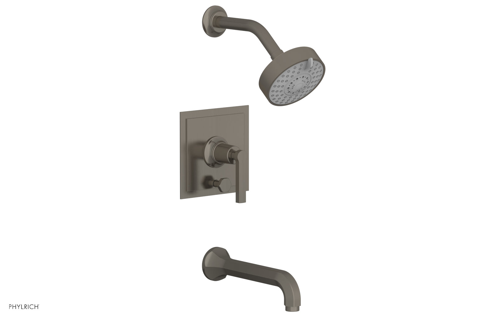 HEX MODERN Pressure Balance Tub and Shower Set 501-27