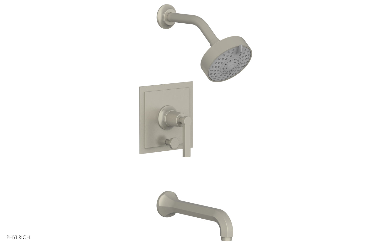 HEX MODERN Pressure Balance Tub and Shower Set 501-27