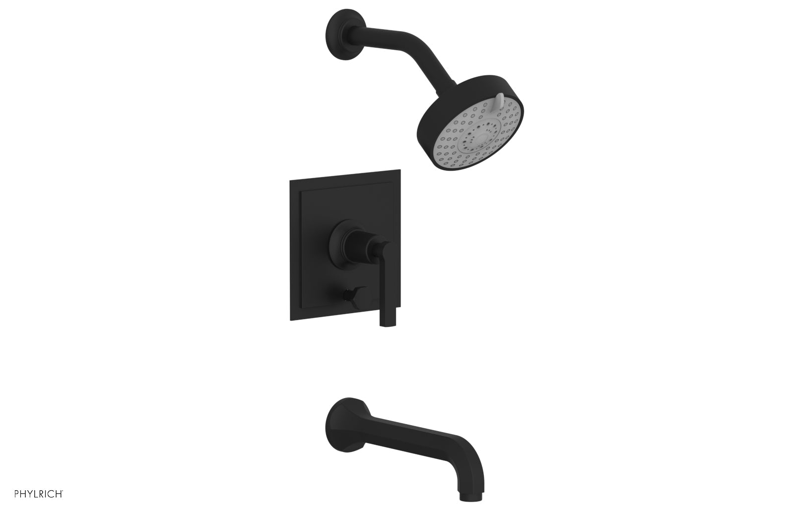 HEX MODERN Pressure Balance Tub and Shower Set 501-27